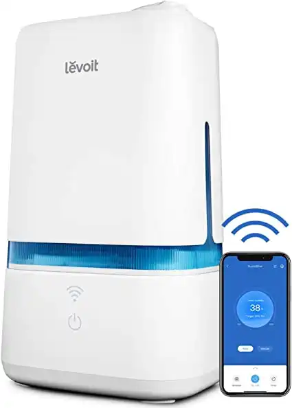 LEVOIT 4L Cool Mist Humidifiers for Bedroom, Smart Wi-Fi