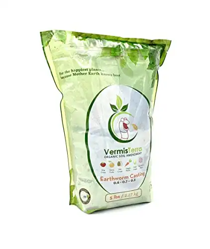VermisTerra - Standard Earthworm Castings - Organic 10 LB